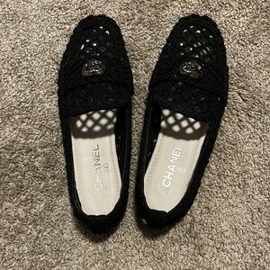 Chanel Black FLATS